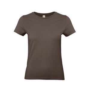 B&C Womens/Ladies E190 T-Shirt / Chocolate